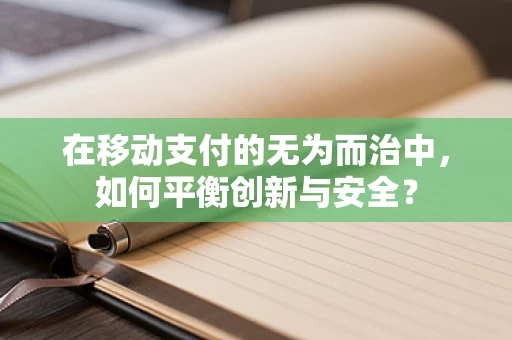在移动支付的无为而治中，如何平衡创新与安全？