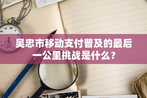 吴忠市移动支付普及的最后一公里挑战是什么？