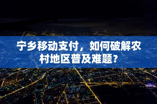 宁乡移动支付，如何破解农村地区普及难题？