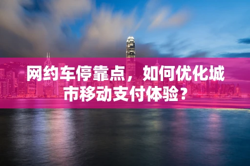 网约车停靠点，如何优化城市移动支付体验？