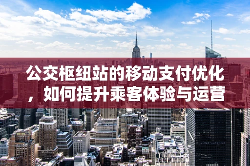 公交枢纽站的移动支付优化，如何提升乘客体验与运营效率？