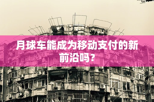 月球车能成为移动支付的新前沿吗？