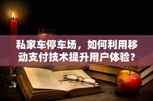 私家车停车场，如何利用移动支付技术提升用户体验？