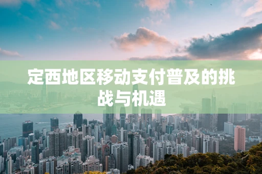 定西地区移动支付普及的挑战与机遇