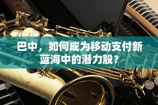 巴中，如何成为移动支付新蓝海中的潜力股？