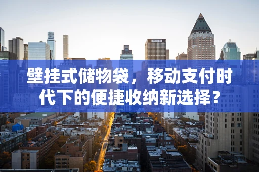 壁挂式储物袋，移动支付时代下的便捷收纳新选择？