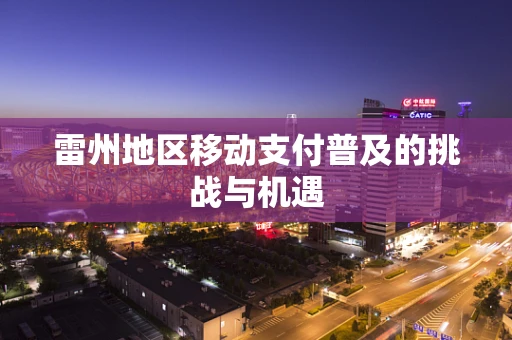雷州地区移动支付普及的挑战与机遇