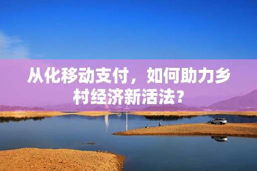 从化移动支付，如何助力乡村经济新活法？