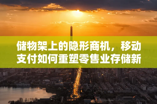 储物架上的隐形商机，移动支付如何重塑零售业存储新生态？