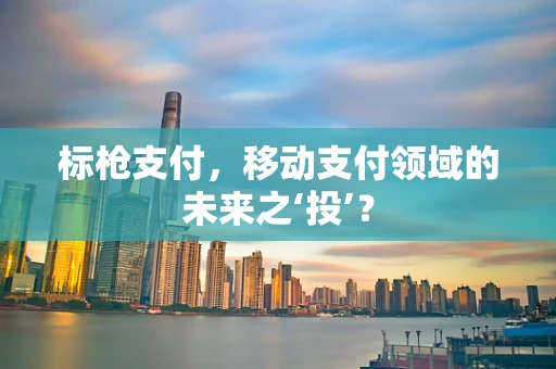 标枪支付，移动支付领域的未来之‘投’？