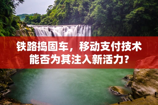铁路捣固车，移动支付技术能否为其注入新活力？