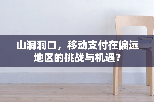 山洞洞口，移动支付在偏远地区的挑战与机遇？
