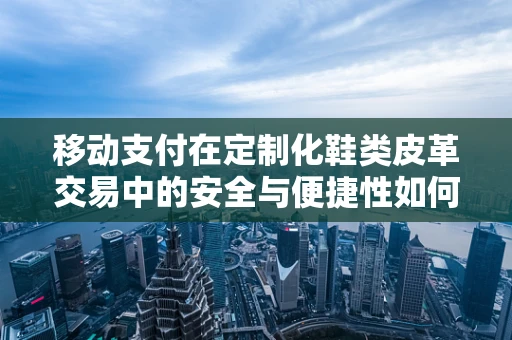 移动支付在定制化鞋类皮革交易中的安全与便捷性如何平衡？