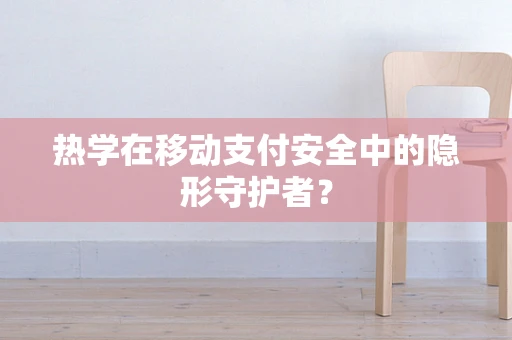 热学在移动支付安全中的隐形守护者？
