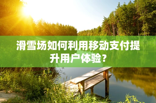 滑雪场如何利用移动支付提升用户体验？