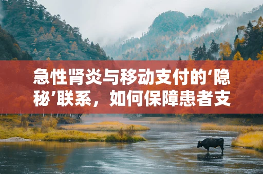 急性肾炎与移动支付的‘隐秘’联系，如何保障患者支付安全？