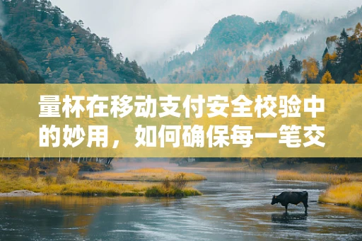 量杯在移动支付安全校验中的妙用，如何确保每一笔交易的精准无误？