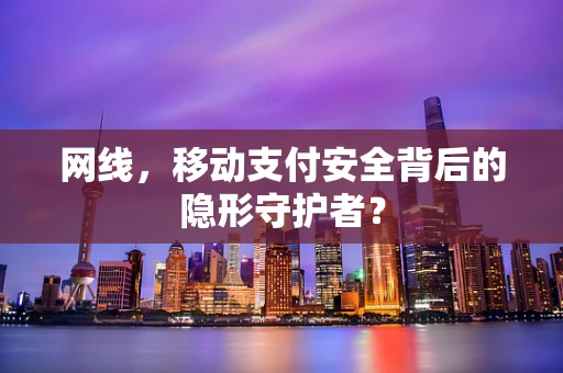 网线，移动支付安全背后的隐形守护者？
