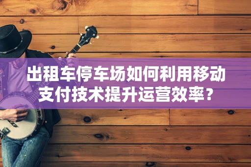 出租车停车场如何利用移动支付技术提升运营效率？