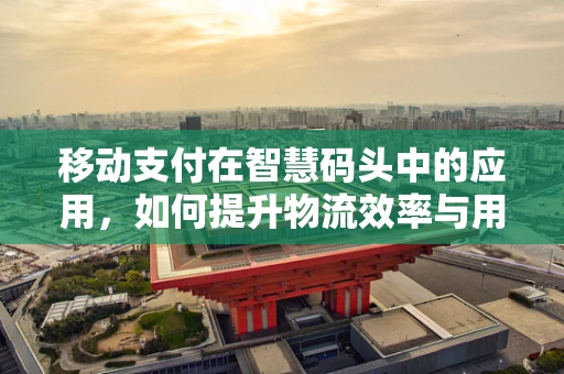 移动支付在智慧码头中的应用，如何提升物流效率与用户体验？