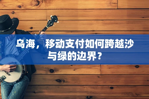 乌海，移动支付如何跨越沙与绿的边界？