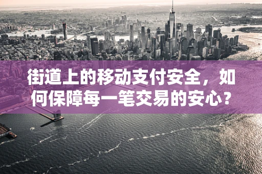 街道上的移动支付安全，如何保障每一笔交易的安心？