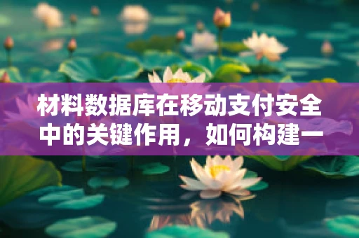 材料数据库在移动支付安全中的关键作用，如何构建一个高效、安全的支付环境？