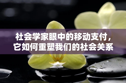社会学家眼中的移动支付，它如何重塑我们的社会关系？