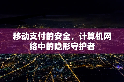 移动支付的安全，计算机网络中的隐形守护者
