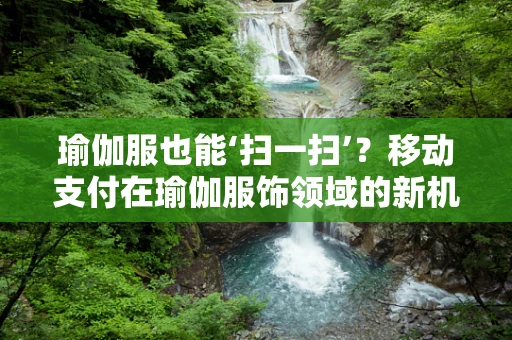 瑜伽服也能‘扫一扫’？移动支付在瑜伽服饰领域的新机遇？