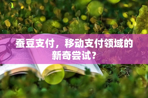 蚕豆支付，移动支付领域的新奇尝试？