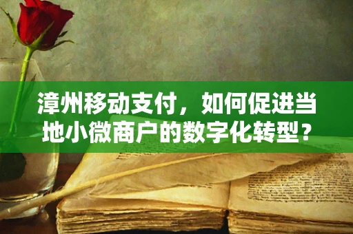 漳州移动支付，如何促进当地小微商户的数字化转型？