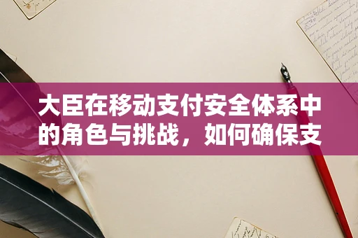 大臣在移动支付安全体系中的角色与挑战，如何确保支付流程的忠诚与高效？