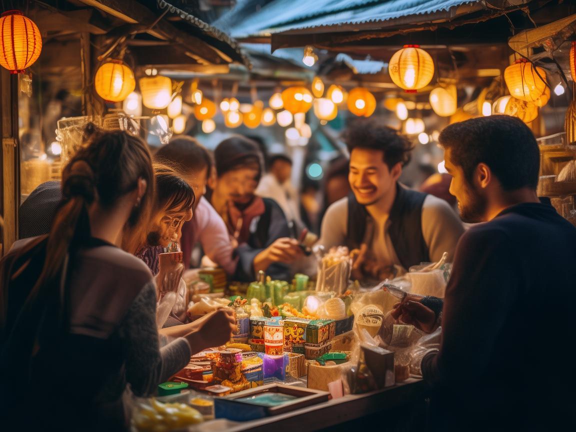 夜市里的支付游戏，如何让顾客在娱乐中轻松完成交易？