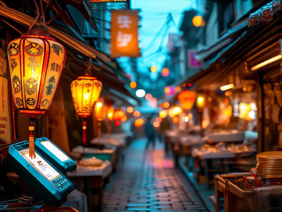 夜市街灯笼，移动支付如何照亮小贩的数字之路？